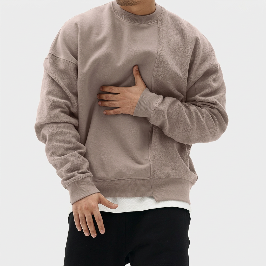 Round Neck Pullover Sweater