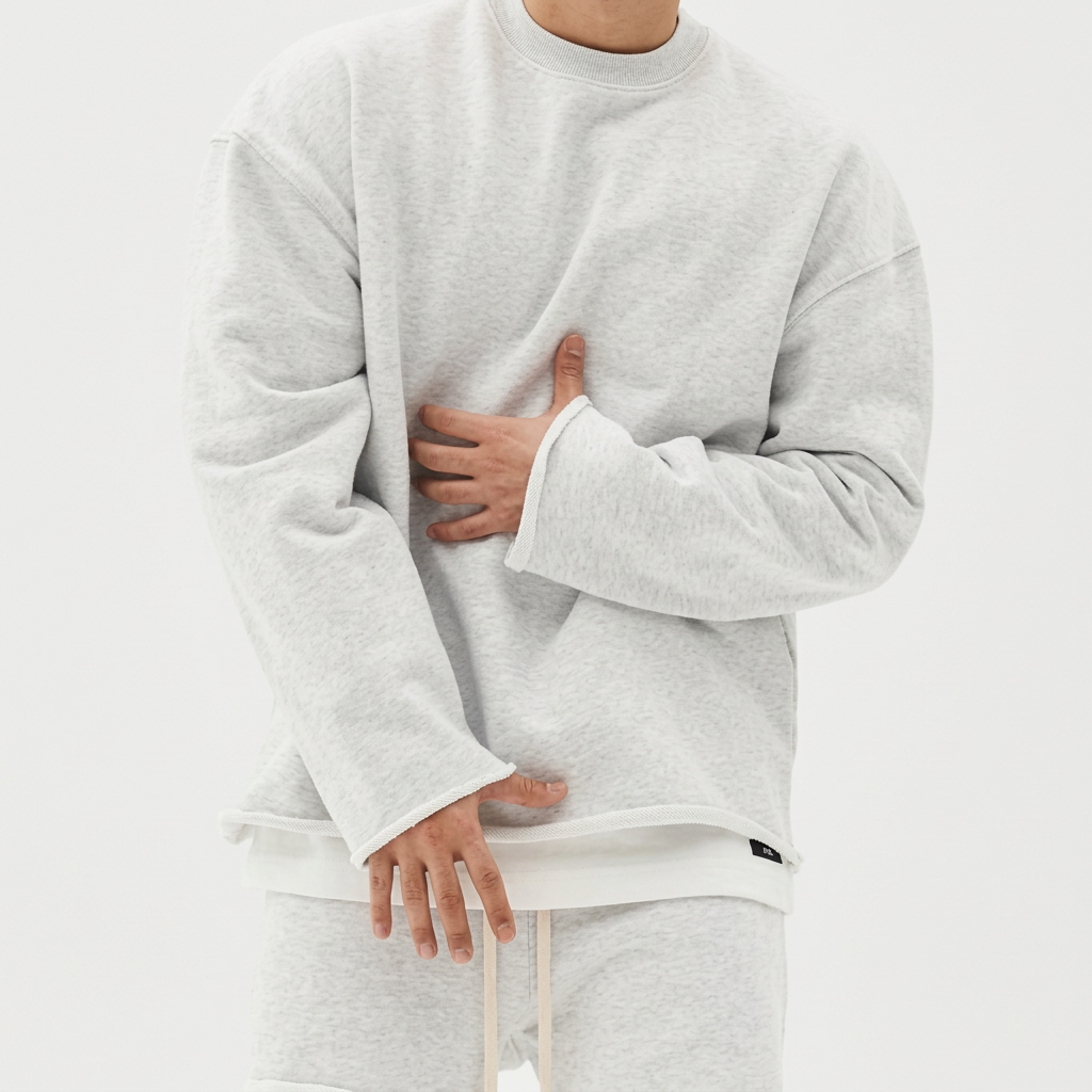 Round Neck Pullover Sweater