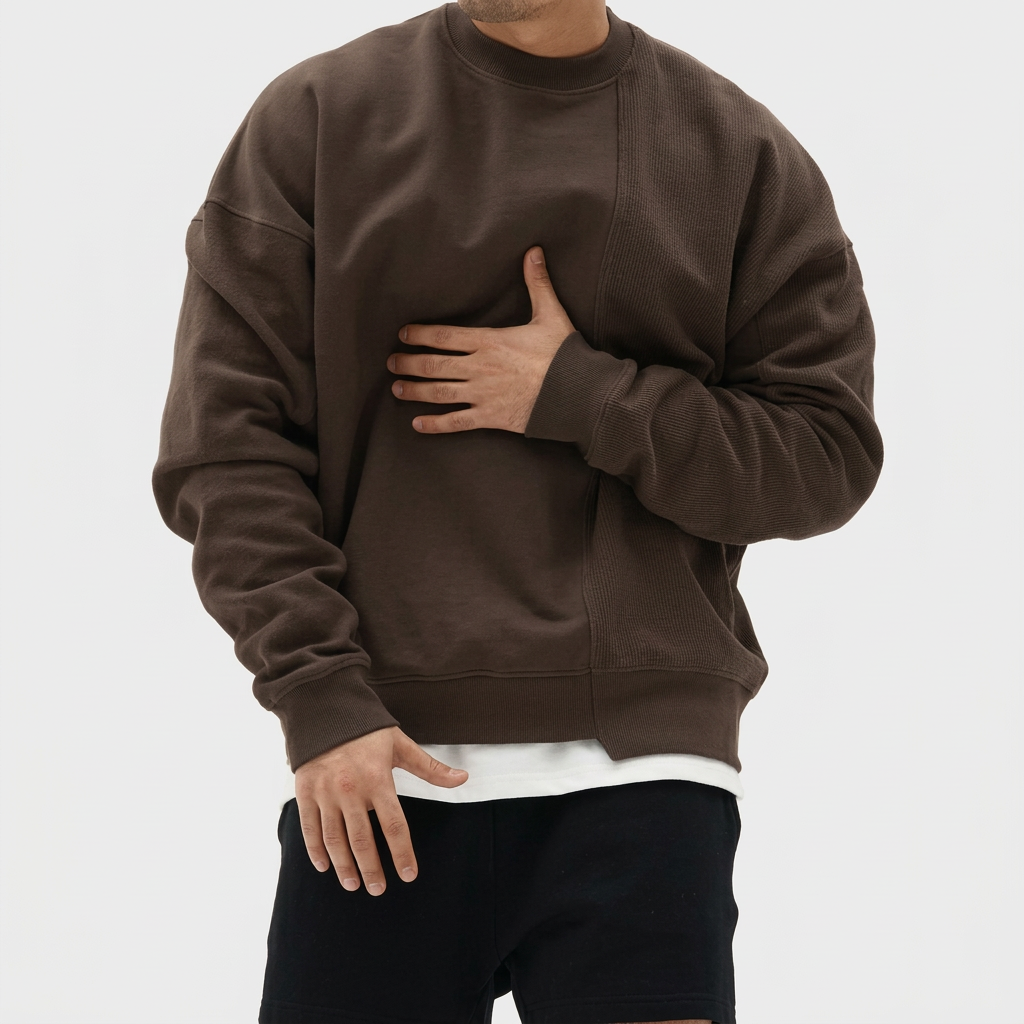 Round Neck Pullover Sweater