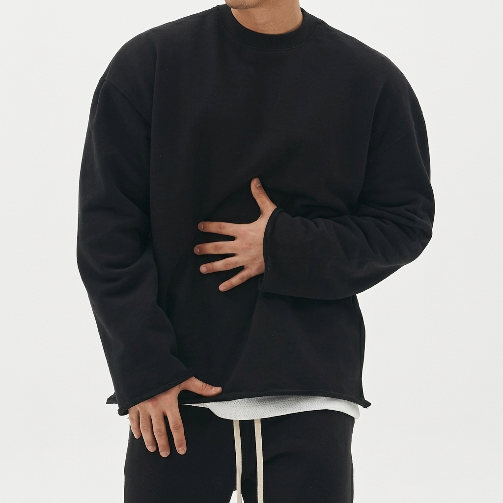 Round Neck Pullover Sweater