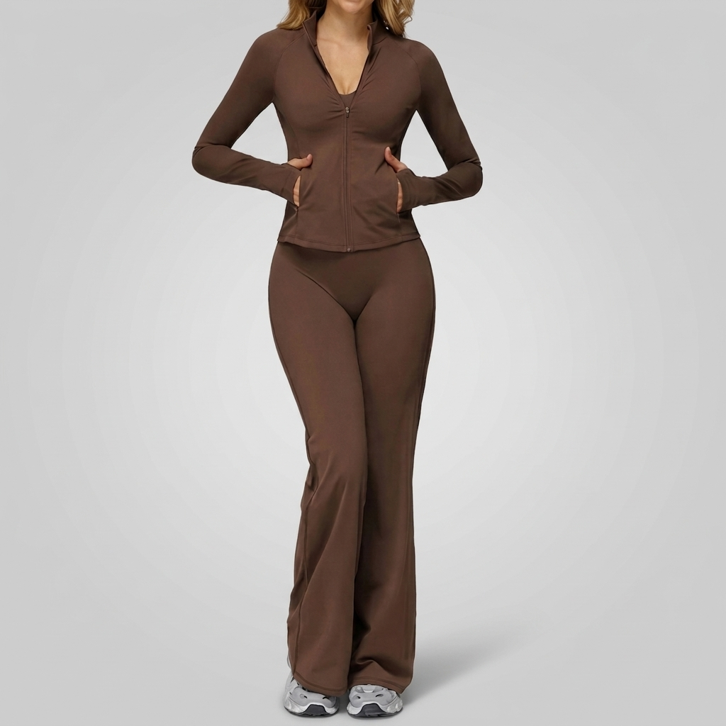 Sculpt Zip Lounge Set
